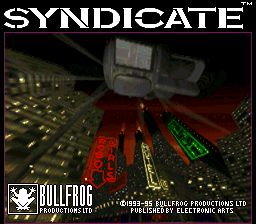 Syndicate (Japan) Title Screen